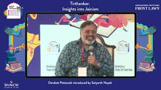 Tirthankar Insights into Jainism  Devdutt Pattanaik introduced by Satyarth Nayak [upl. by Ailimac]