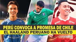 PROMESA DE CHILE JUGARA POR PERÚ EL HAALAND PERUANO LLEVARA A SU EQUIPO AL ASCENSO [upl. by Christoffer]