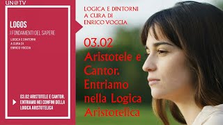 03 02 LOGICA E DINTORNI LA SILLOGISTICA ARISTOTELICA 2 [upl. by Candra]