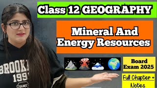 Mineral and energy resources class 12 [upl. by Martinelli669]