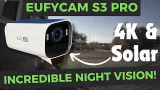 Discover EufyCam S3 Pro The Night Vision Game Changer You Need [upl. by Ahsitauq270]