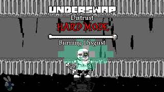 「UNDERSWAP HARD MODE Distrust」Phase 1 2「Animated UST Video」 READ DESC  「Fehn」「SKL」REUPLOAD [upl. by Ciapha]