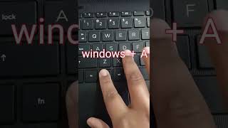 Windows new shortcut key for opening action center for your laptop or pc learnwindows shortcutkeys [upl. by Zetra]