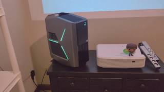 Alienware Aurora R7 48GHZ OC i7 2x Nvidia GTX 1080ti SLI OC Gaming PC Unboxing [upl. by Loginov657]