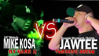 Mike Kosa Vs Jawtee Part 1 BATTLE 2013 [upl. by Natsud]