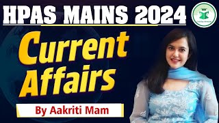 HPAS Mains Current Affairs 2024  Civilstap Himachal  HPAS Exam Preparation  HPAS Current Affairs [upl. by Aikkin]