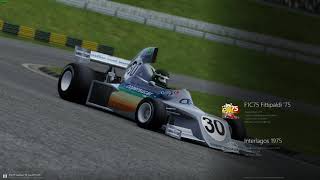 F1 1975 race at Old Interlagos  Assetto Corsa [upl. by Adhern596]