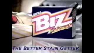 Ultra Biz laundry detergent commercial  1996 [upl. by Namron187]