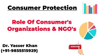 Consumer Protection  Role Of Consumers Organisation amp NGOs [upl. by Ponzo]