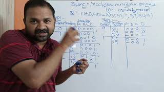 Quine McCluskey Minimization Technique  Example 1  Tabulation Method  DLD  Digital Electronics [upl. by Wexler]