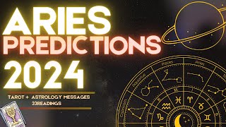 ✨ARIES 2024 YEARLY FORECAST HOROSCOPE  WHAT TO EXPECT ASTROLOGY amp TAROT PREDICTIONS ✨ [upl. by Ulphia626]