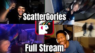 SCATTERGORIES WITH THE GANG FULL STREAM [upl. by Ahsietal]