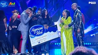 NIGERIAN IDOL 2024 GRAND FINALE AS CHIMA EMERGES WINNER OF NIGERIAN IDOL SEASON 9 [upl. by Na]