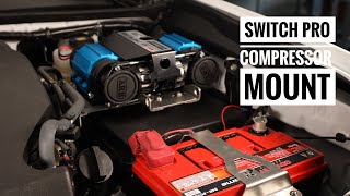 Toyota Tacoma Switch Pro amp ARB Air Compressor Mount  Rago Fabrication [upl. by Ragouzis84]