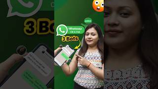 Amazing 3 Hidden Bots  WhatsApp Click To Chat shorts [upl. by Faludi196]