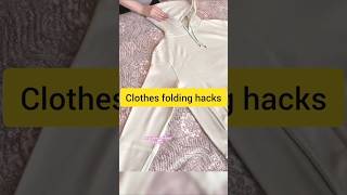 How to fold a shirtclothing folding shorts viral trends [upl. by Ankeny]