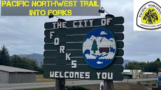 Bushwhacking and Food Fantasies Into Forks  Pacific Northwest Trail [upl. by Addam467]