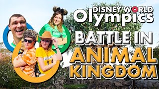 BATTLE in Animal Kingdom Disney World OLYMPICS [upl. by Akinihs]