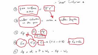الدرس الخامس حساب التبخر والتبخر نتح بإستعمال احواض التبخر او معادلات التبخر الرياضية [upl. by Mandell]