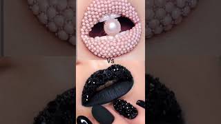 Pink pearl Vs Black pearlchoosepinkblackpearlaestheticyoutubeshorts [upl. by Barri]