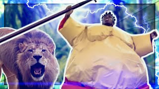 BABATUNDE VS THE LION [upl. by Julius608]