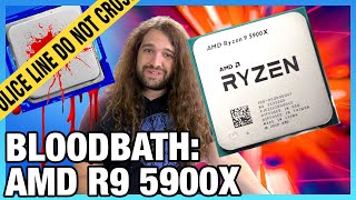 Multikill AMD Ryzen 9 5900X CPU Review amp Benchmarks  Gaming Workstation Overclocking [upl. by Eseekram]