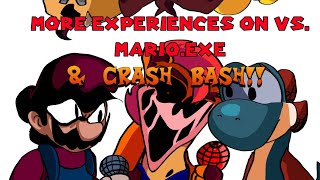 More Experiences on vs MarioEXE amp Crash Bash [upl. by Rollin]