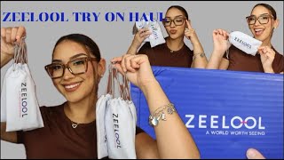 ZEELOOL HAUL  AFFORDABLE PRESCRIPTION GLASSESSUNGLASSES zeelooloptical [upl. by Odradlig]