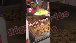 Hígado Frito 🤤🇵🇪 comidacallejera comidaperuana fastfood viralshorts cercadodelima [upl. by Kuster]