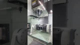 Kitamura Mycenter 3XVT 5Axis Machining Center machine cnc kitamura engineering manufacturing [upl. by Salokin178]