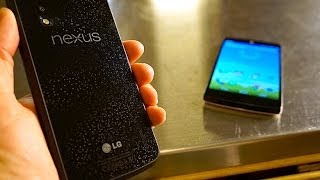 Nexus 5 vs Nexus 4  Pocketnow [upl. by Tipton]