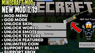 Minecraft Mod Menu Hack  V1197102  GodMode Unlimited Minecoins One Hit Kill Unlock All [upl. by Laband943]