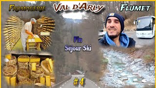 Vlog 42  Fin de séjour Ski à Flumet أجمل نهاية أسبوع في منطقة فليمي جنوب شرق فرنسا mathartrip [upl. by Estren]