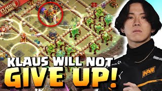 KLAUS is DETERMINED to make this INSANE Fireball Plan WORK Clash of Clans [upl. by Byran]