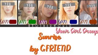 Your Girl Group SUNRISE by GFRIEND with 5 members line distribution [upl. by Schertz]