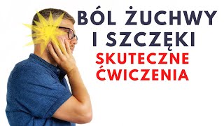 Masaż i ćwiczenia na ŻUCHWĘ i GŁOWĘ dobre na ból szczęki  ból głowy  dr n med Marcin Wytrążek [upl. by Adelheid]