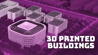 3D Printing 3D Printed Building in China [upl. by Ynobe]