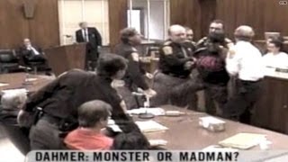 Video rewind Victims kin erupts at Dahmer trial [upl. by Nalliuq]