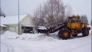 L90 snowremoval snöröjning snow ploughing [upl. by Aicercal887]