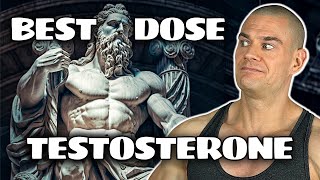 Best Weekly Dose Of TESTOSTERONE Blood Work Is Irrelevant Least SideEffects amp Optimum Results [upl. by Bara]