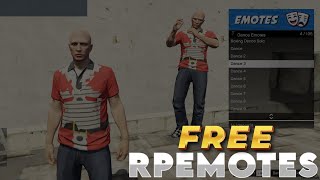 NEW RPEMOTES SCRIPT FREE  FiveM Roleplay Scripts  FiveM Tutorial 2024  MJ DEVELOPMENT [upl. by Asiral487]