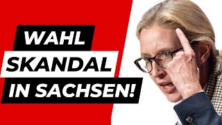 Unglaublich Massiver Wahlskandal in Sachsen [upl. by Jacobine]