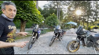 Ténéré 700 vs Tuareg 660 vs Kove 800 X Pro in un confronto diretto e senza filtri [upl. by Irwinn184]