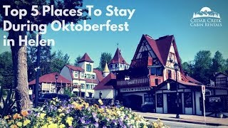 Top 5 Places To Stay During Oktoberfest [upl. by Edsel371]