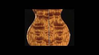 Laurie Williams Signature Whitebait ancient kauri acoustic guitar [upl. by Kremer]