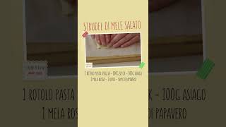 Strudel di mele🍎 tradizionale fatto a casa passo dopo passo [upl. by Atsillak]