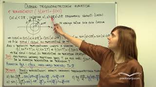 Osobine trigonometrijskih funkcija  Matematika II [upl. by Nnaitsirk]