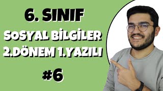 6Sınıf Sosyal Bilgiler 2Dönem 1Yazılı [upl. by Pippy908]