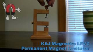 KampJ Magnetics  LEV2 Magnetic Levitator [upl. by Dickens]