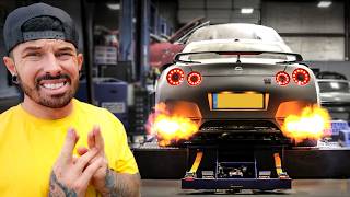 BUILDING A 10 SECOND NISSAN GTR IN 7 DAYS [upl. by Arnold]